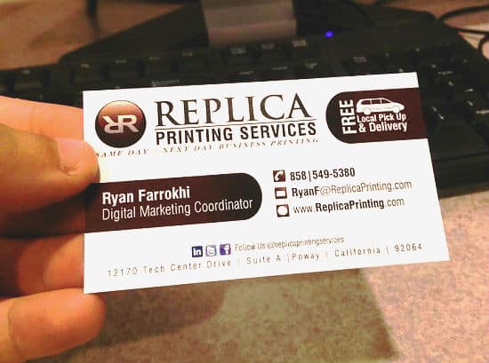 Same-Day Business Card Printing Services