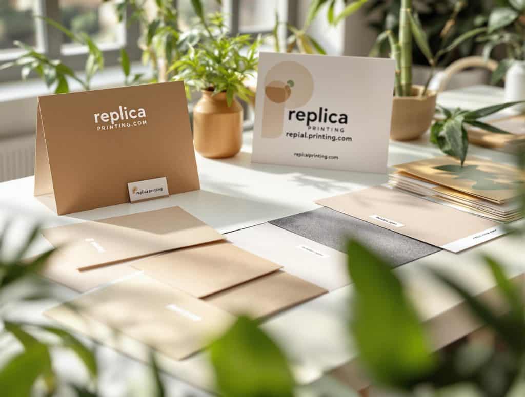 variety of sustainable paper options.