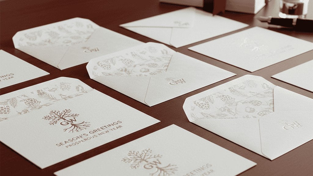 Custom Printed Business Holiday Cards