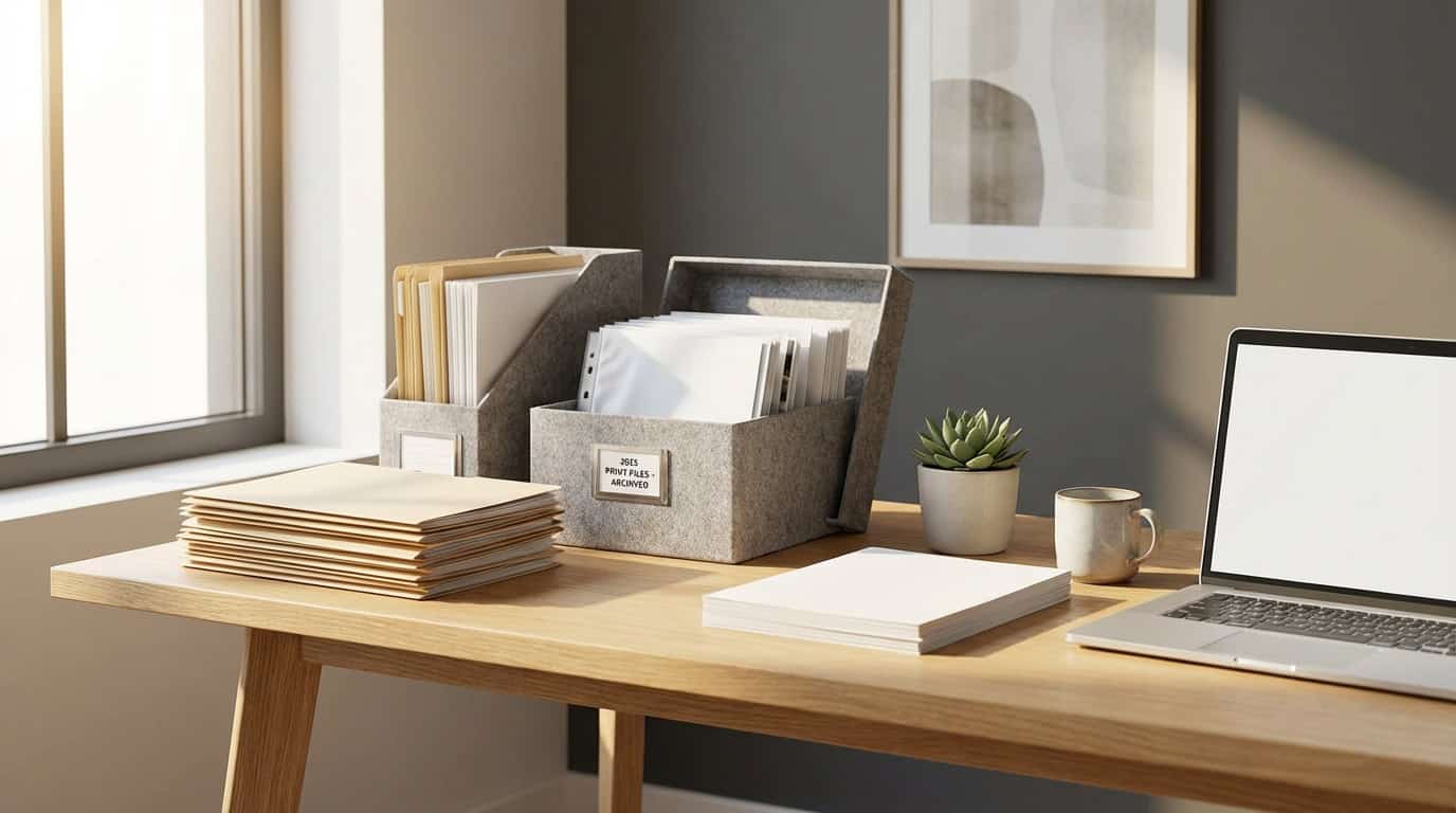 archiving print files