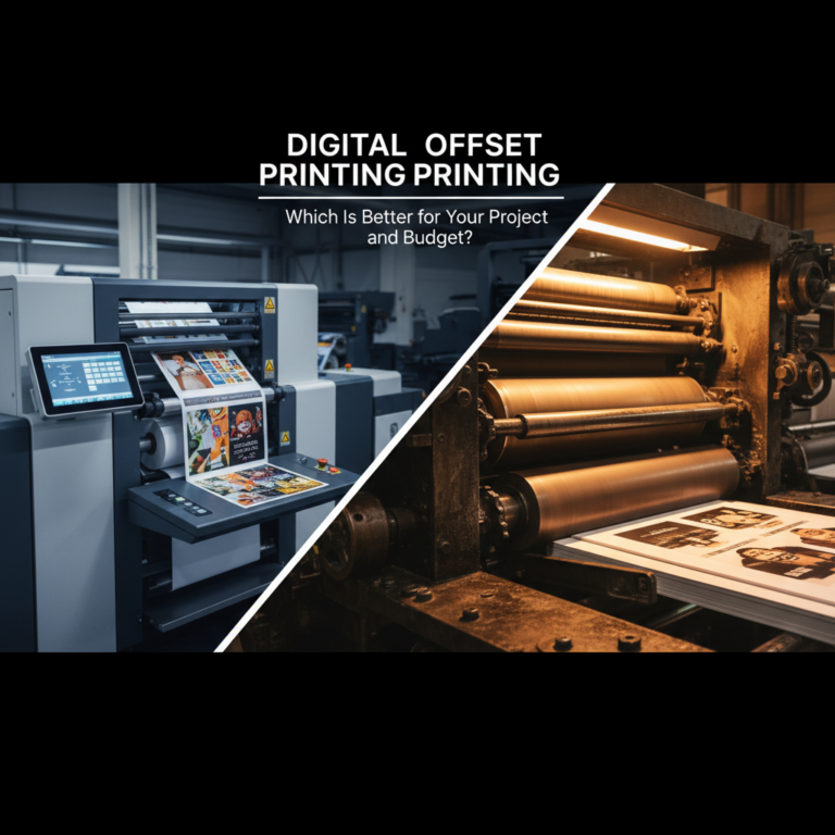 Digital vs Offset Printing: Project Cost & Quality Comparison