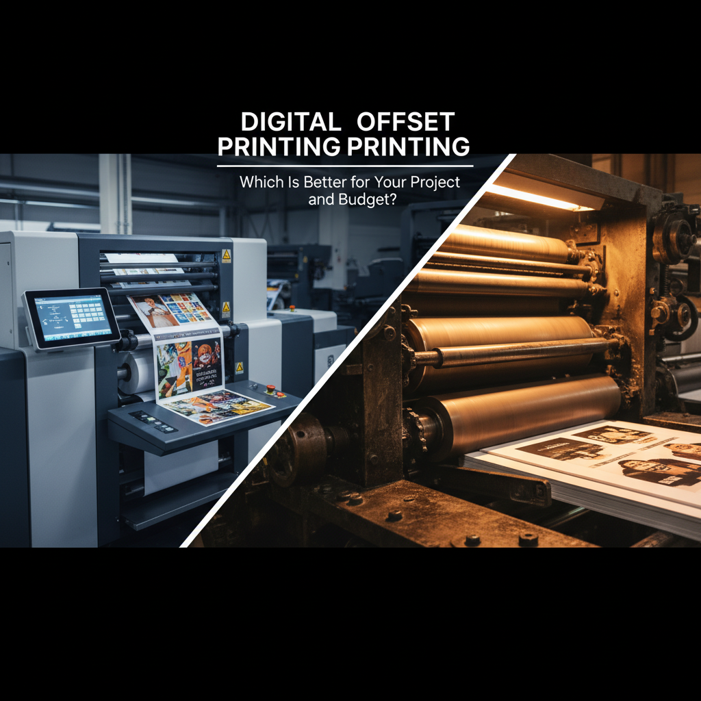 Digital vs Offset Printing: Project Cost & Quality Comparison