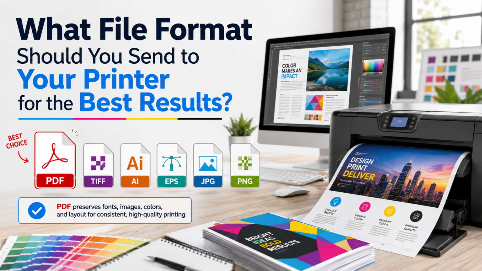 Paper Printer Files Best File Formats for Printing: PDF, TIFF, EPS Guide